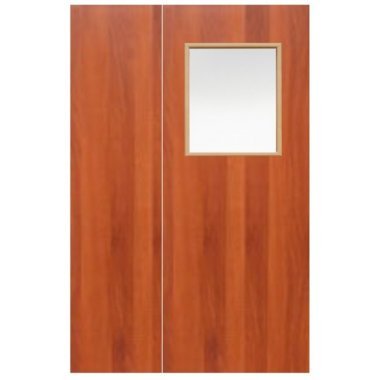 картинка Дымонепроницаемые деревянные двери D08 ДВ3(5)ДДГ(О/Ч)П от магазина Двери-пром